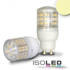 GU10 LED lampa SMD48, 3W, prisma, varmvit, dimbar
