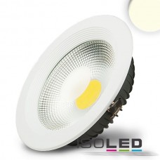 LED Reflektor Downlight 30W COB, vit, neutralvit
