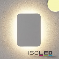 LED Vägglykta, IP54, 10W CREE, silver, varmvit