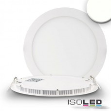 LED Downlight "ultra flach" vit, 18W, 120°, inkl. Driver, neutralvit 4000K